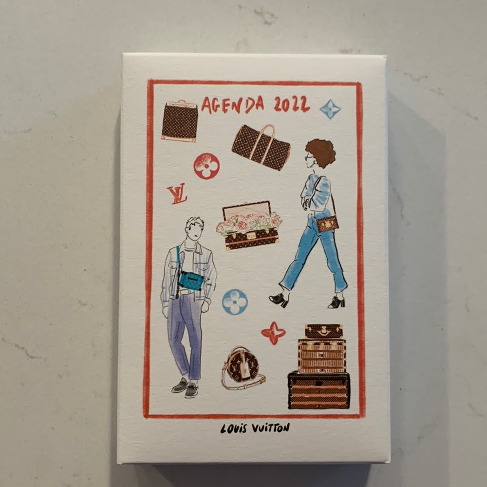 Louis Vuitton PM Daily Agenda refill 2022